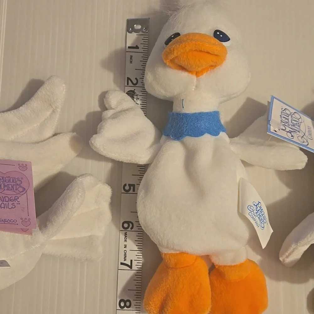 Precious Moments Plush Bird with Orange and Blue Features (B1) - Picture 6 of 8